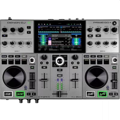 DENON PRIME GO+ 2-Deck Rechargeable Bluetooth / Wi-Fi 7" Touch Display DJ Controller image 1