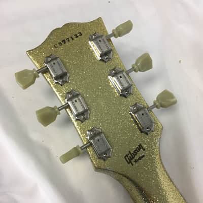 Gibson Les Paul SG Custom Silver Sparkle Electric Guitar 2007 w/Original Hard Shell Case image 11