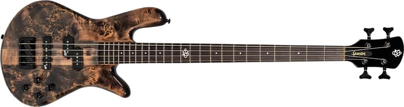 Spector NS Ethos 4 Bass Guitar - Super Faded Black Gloss with Gig Bag image 1