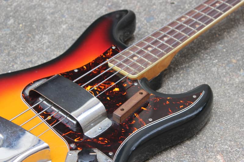 1960's Guyatone EB-25 Electric Jazz/Precision Bass Short Scale