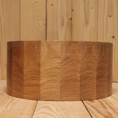Jatoba 14x8 Stave Snare Drum Shell | Melany Drum Co. Ships Worldwide image 4