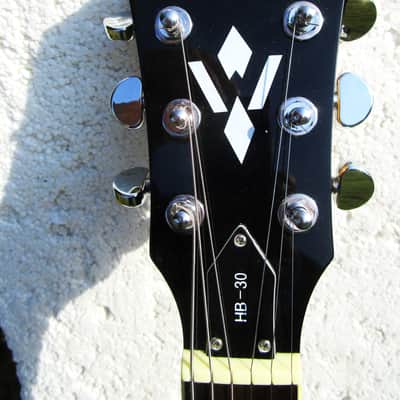 Washburn HB30TSK 335 Dot Neck Copy Guitar, 2012, HSC, Mint image 3
