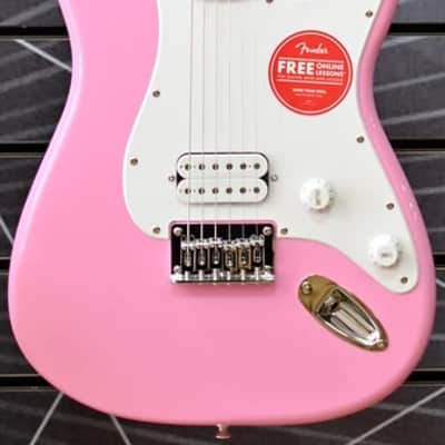 Fender Squier Sonic Stratocaster HT H Flash Pink Electric Guitar image 6