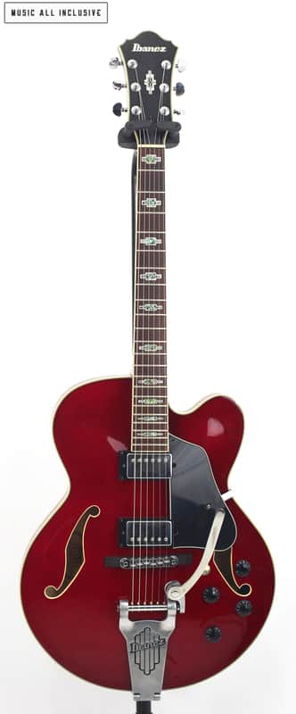 Ibanez AFS75T-TCD Artcore Transparent Cherry Red image 1
