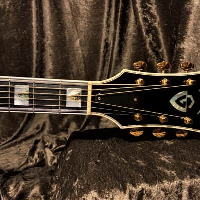 Guild F50 2012 Sunburst New Hartford Ext Condition Flame Maple Archback Guild Acoustic F55 JF65 image 10