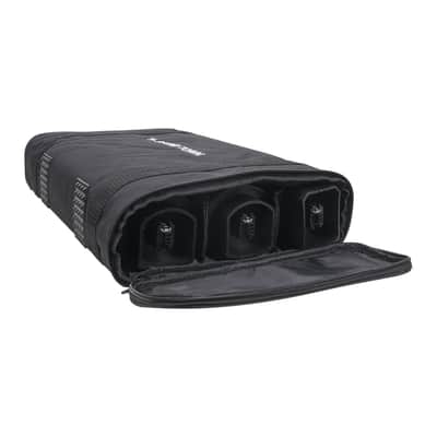 CARPO-L2 | Portable Line Array Column PA System w/ 12" Powered Sub, 2 x Speakers, 1 x Spacer, TWS Bluetooth, 2-Channel Mixer, DSP, Carry Bag image 7