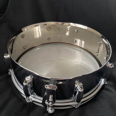 Slingerland No. 141 Festival Model 5x14" 8-Lug Chrome Over Steel Snare Drum with Rapid Strainer 1973 - 1979 - Chrome image 14