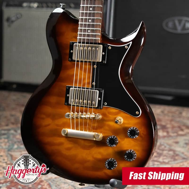 Washburn WI-64DL Electric Guitar - Tobacco Sunburst with Hardshell Case - Used image 1