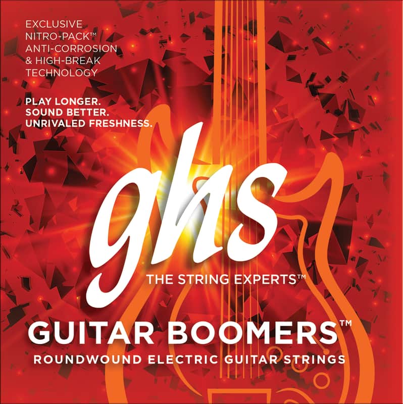 GHS GBH Guitar Boomers Electric String Set, 12-52 image 1