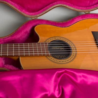 Gibson  Chet Atkins CE Classical Electric Guitar (1982), ser. #81722574, original brown tolex hard shell case. image 14