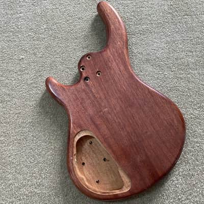 DIY Mahogany 4 String Bass Body image 6