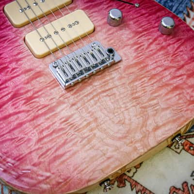 TOM ANDERSON USA Drop Top Hollow Quilt Wakesurf " Strawberry Shortcake + Ziricote" (2023) image 8