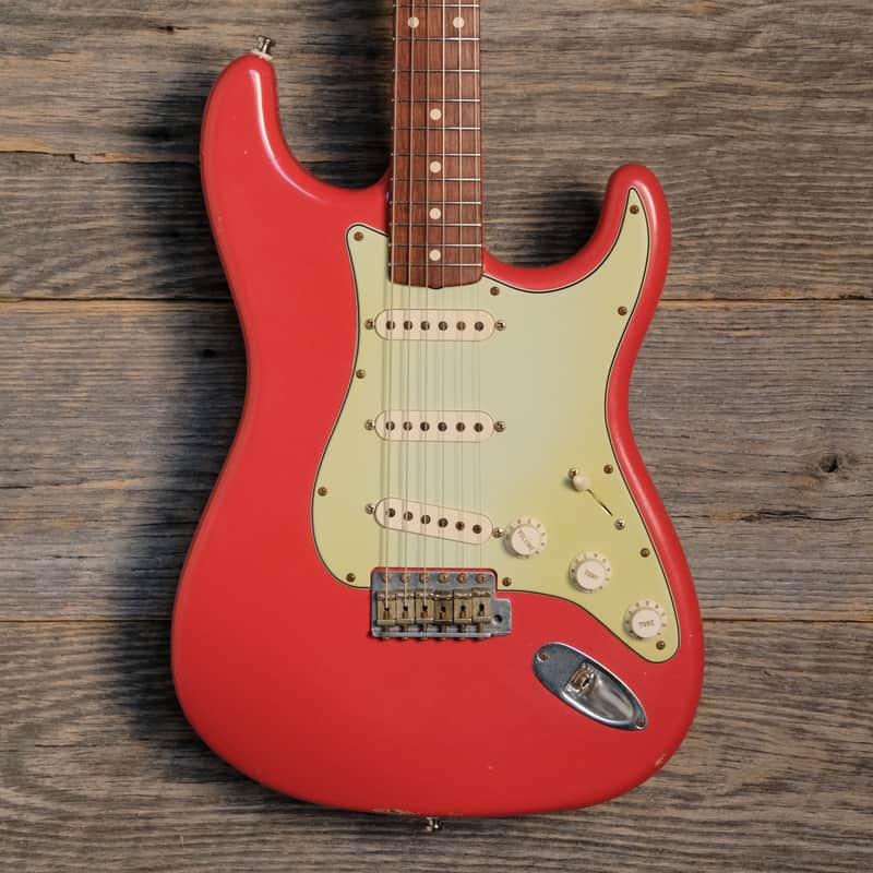 Used Fender 2006 Custom Shop 1960 Stratocaster Relic - Fiesta Red w/OHSC image 1