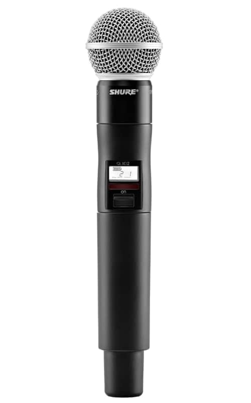Shure QLXD2/SM58=-H50 Handheld Transmitter with SM58 Microphone image 1