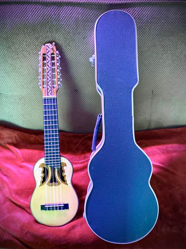 QUISPE TORREZ Professional Concert Charangon “Andean Moon” (custom build electric) image 1