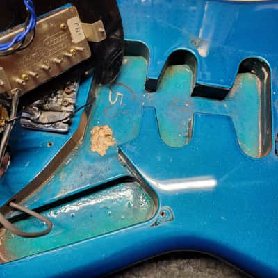 Early 1980's Kramer Pacer Deluxe - Turquoise Made in USA With OHSC image 18