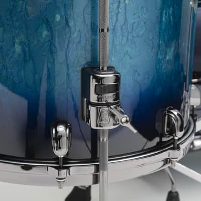 TAMA Starclassic Maple  MA42TZBNS-MEB Molten Electric Blue Burst Black Nickel HW image 5