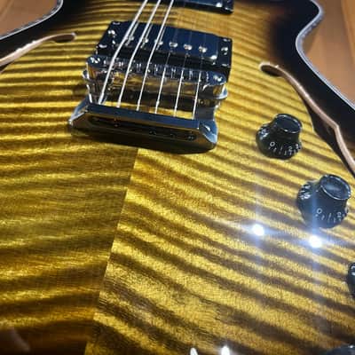 Knaggs Guitars USA - Chena #443 in Sunflower / Onyx Bind image 12
