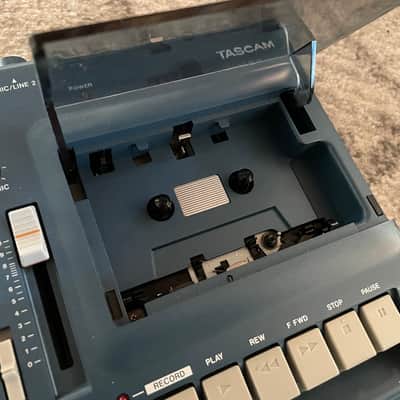 TASCAM Porta 02 mkII Ministudio 4-Track Cassette Recorder 2000s - Blue image 3