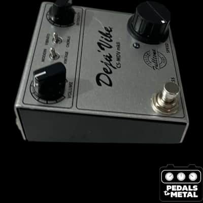 Fulltone CS-MDV MkII Custom Shop Mini Deja Vibe MkII 2010s - Silver - X17668 image 3