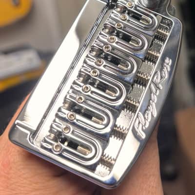 Floyd Rose Rail Tail Tremolo -Wide - Chrome image 1