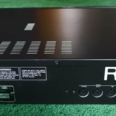 Roland D-550 Digital Piano Sound Module 1987 - Black image 4