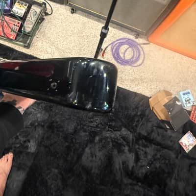 Epiphone Robb Flynn Signature "Love / Death" Baritone Flying V 2011 - Ebony with Love / Death Graphic image 16
