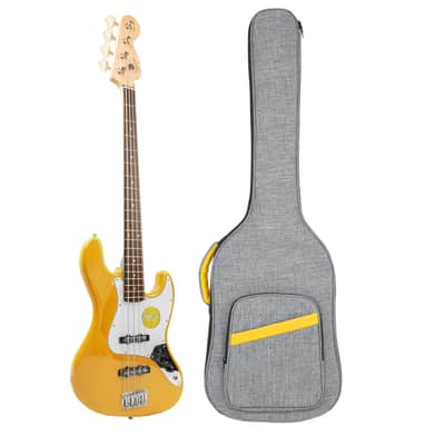 Electric Bass Guitar Gig Bag | Waterproof Padded Backpack Case, 0.4" Thick Protection image 2