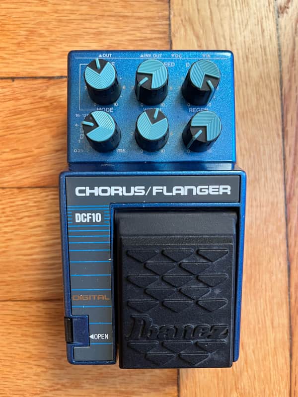 Ibanez DCF10 Digital Chorus/Flanger 1980s - Blue image 1