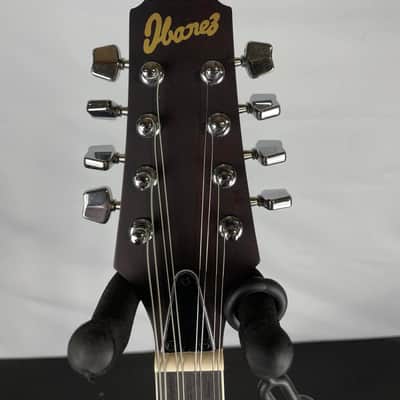 Ibanez M510E A-Style Acoustic-Electric Mandolin, Spruce Top, Open Pore Vintage Sunburst image 3
