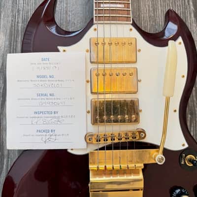 Gibson SG -  Custom Artist Signature 2013 - Vintage Cherry image 7