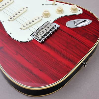 FENDER MIJ ST68-HO 1968 Fender Zebrawood Stratocaster "Only 100 Made" (2002) image 5