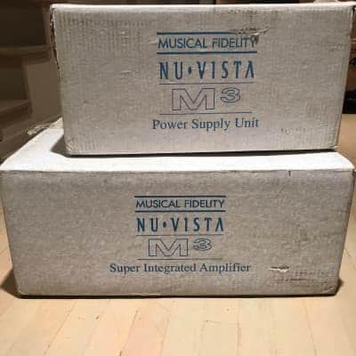 Musical Fidelity Nu Vista M3 2001 - silver/gold image 18