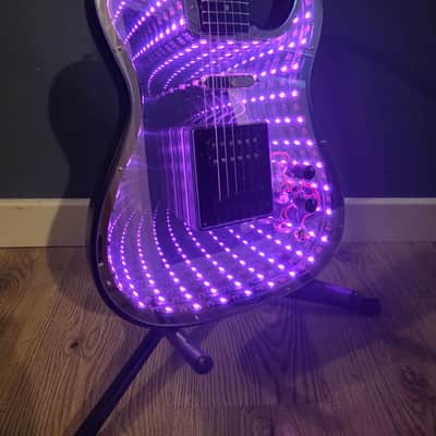 Harley Benton TE-20HH SBK Standard Series Infinity Mirror Electric Guitar image 15