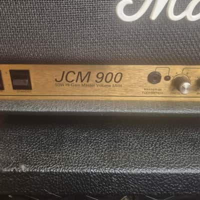 Marshall JCM 900 Model 2500 SL-X 50-Watt Hi Gain Master Volume Head 1990s - Black image 4