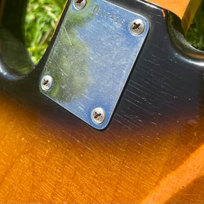 Vintage Fender Fullerton 57 Reissue Precision Bass Guitar 1982 image 11