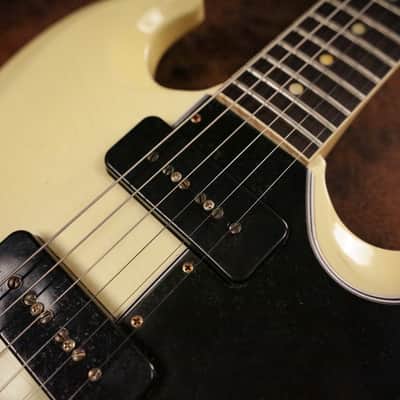 Gibson Custom 1963 SG Special Heavy Aged in Classic White image 6