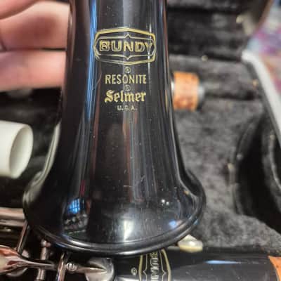 Selmer / Bundy Resonite clarinet 70s image 2