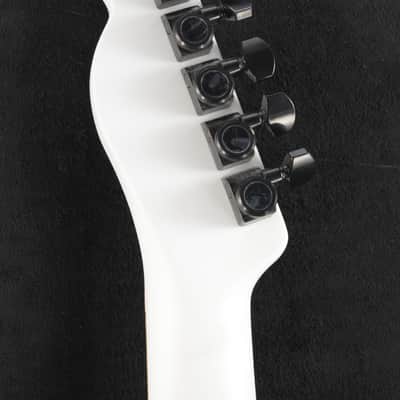Mint Fender Jack White Triplesonic Acoustasonic Telecaster Satin Arctic White with Black Top image 6