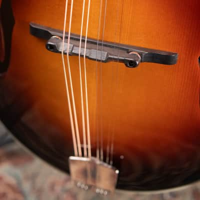 Eastman MD505-CS A-Style Mandolin - Classic Sunburst with Hardshell Case image 8