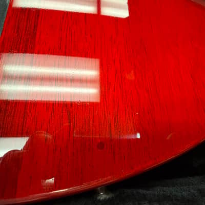 MJ (Mark Johnson) Mirage 1995 – Cherry Red – New Old Stock / Unplayed – USA Boutique – OHSC image 18