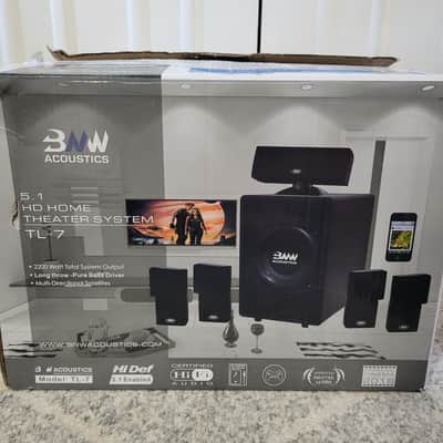 BNW Acoustics TL-7 HD 5.1 Home Theater Speaker System 2200 Watt image 3
