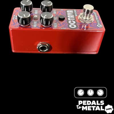 Pigtronix Octava Micro Octave Fuzz 2010s - Red X14425 image 2