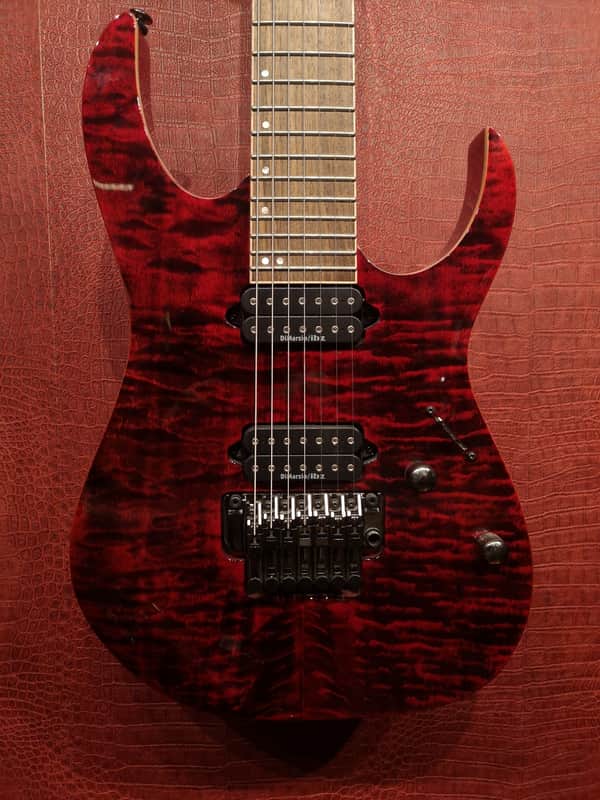Ibanez RG927QMZ-RDT 2012 Transparent Red image 1