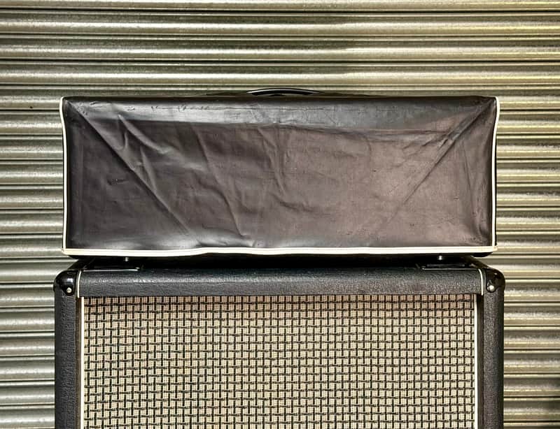 Marshall Vintage JMP 2203/2204/1959 Vinyl Head Cover 1974-1980 - Black image 1