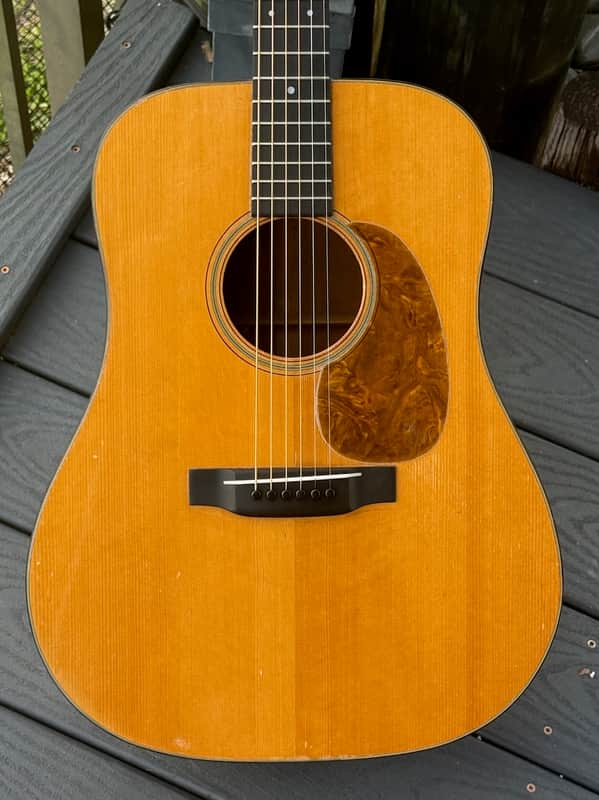 Martin D-18 1940 1 of 25 w/a factory Tortoise Headstock Lamination w/Insane Volume & Tone ! image 1