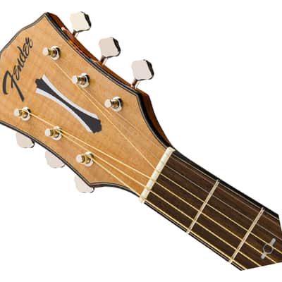 Used Fender FA-345CE Auditorium - Natural w/ Laurel Fingerboard image 4