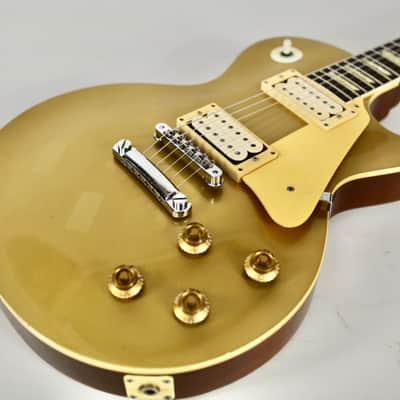 Tokai LS-50 Gold Top 1980 “Love Rock Model” MIJ Vintage Japan w/ Vintage Leather-Style Case image 13