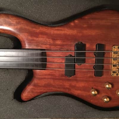 Warwick  Streamer 1991 Natural lined Fretless image 1