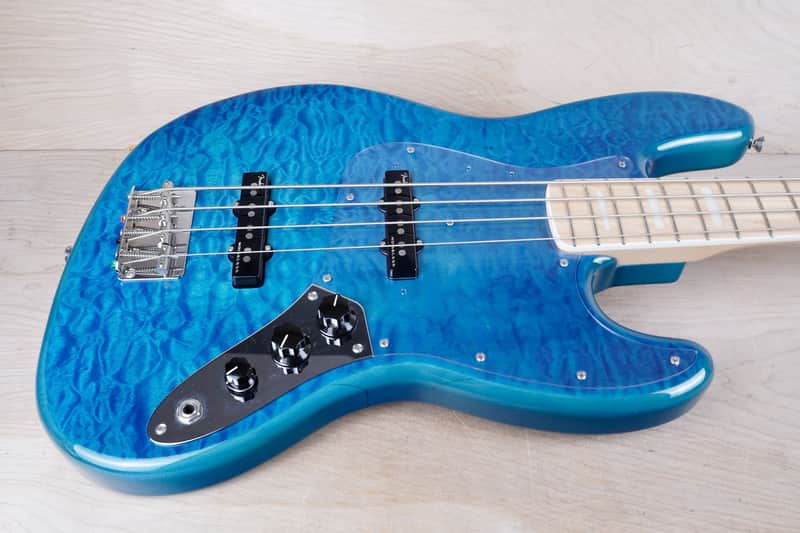 Fender FSR Traditional II '70s Jazz Bass MIJ 2021 Caribbean Blue